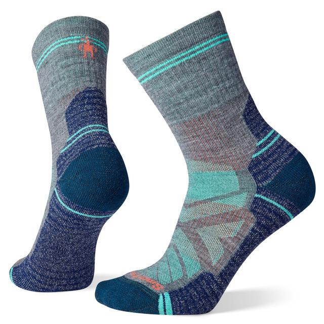 Smartwool Hike Light Cushion Mid Crew Socks Medium Gray