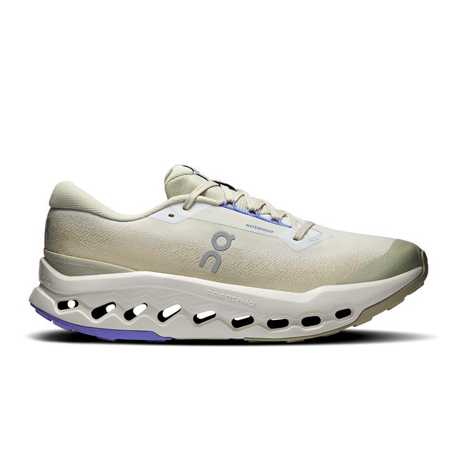 On Running Mens Cloudsurfer Trail 2 Waterproof ghost/chalk