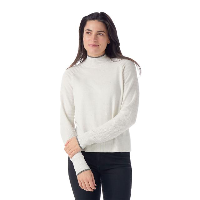 Smartwool Edgewood Mock Neck Sweater Natural Donegal