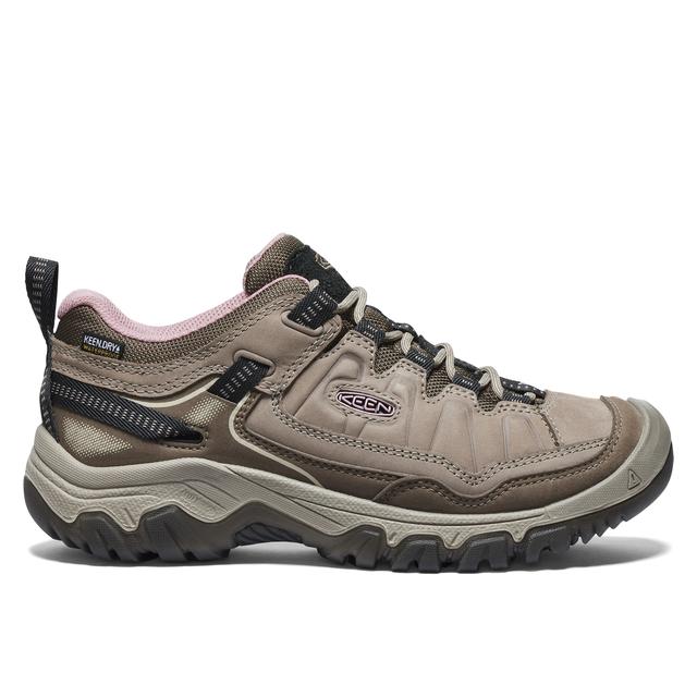Keen Targhee Iv Waterproof Hiking Shoe Brindle/Nostalgia Rose