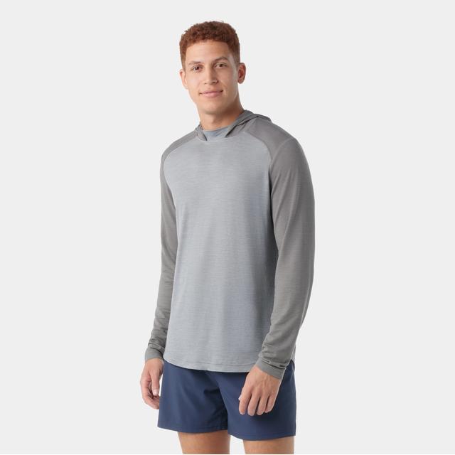 Smartwool Active Mesh Hoodie Light Gray Heather