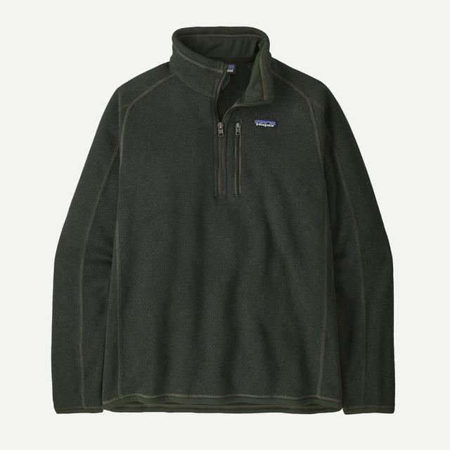 Patagonia Mens Better Sweater Quarterzip od growth green / l