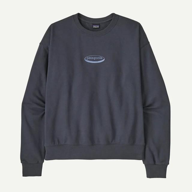 Patagonia '95 Oval Logo Daily Crew Smolder Blue