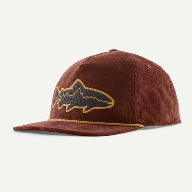 Patagonia Fly Catcher Hat fitz roy trout: dried vanilla