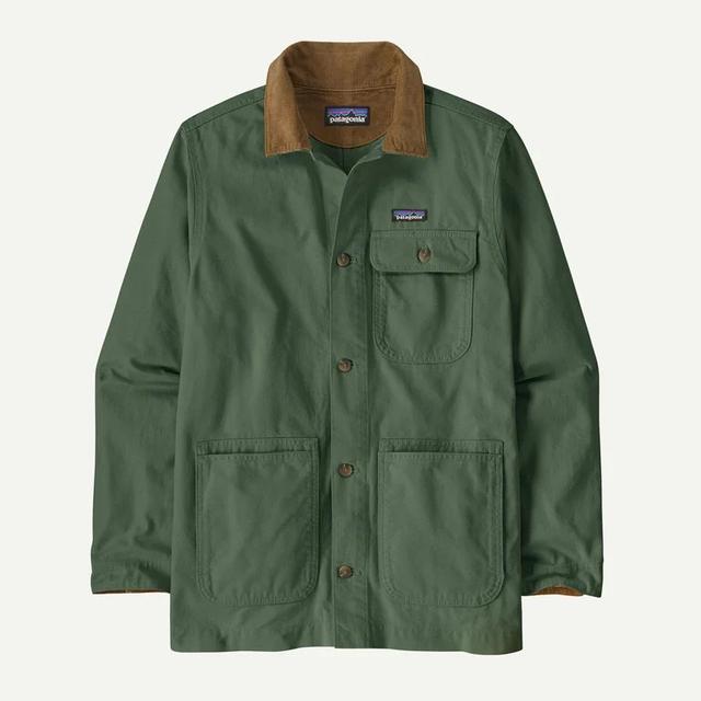 Patagonia Mens Point Reyes Canvas Jacket canopy green
