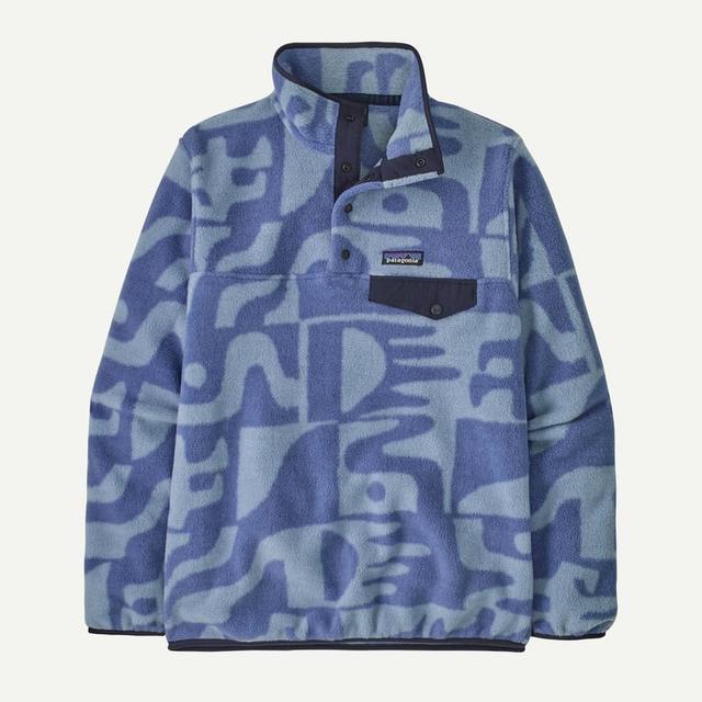 Patagonia Womens Lightweight Synch Snap-T Pullover barnacle blue