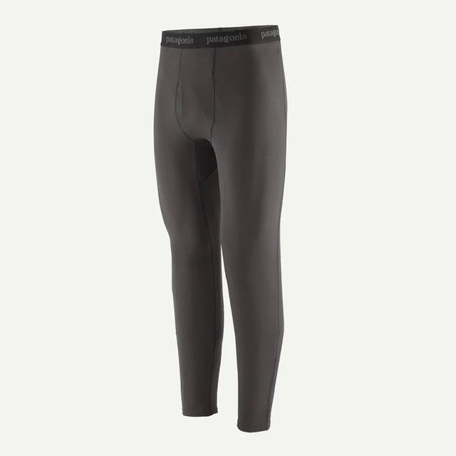 Patagonia Mens Capilene Midweight Bottoms ink black