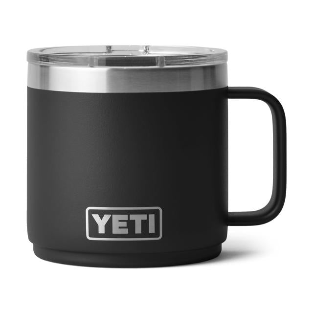 Yeti Rambler 14oz Ceramic Mug Magslider Lid Black