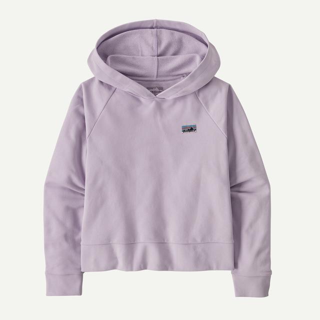 Patagonia Pat W Regenerative Organic Certified Cotton Essential Hoody Foxglove Purple