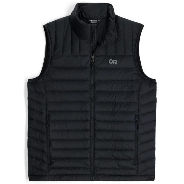 Outdoor Research Mens Transcendent Down Vest Black