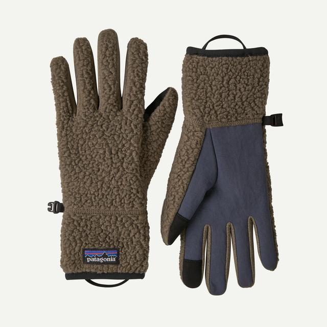 Patagonia Unisex Retro Pile Gloves marlow brown