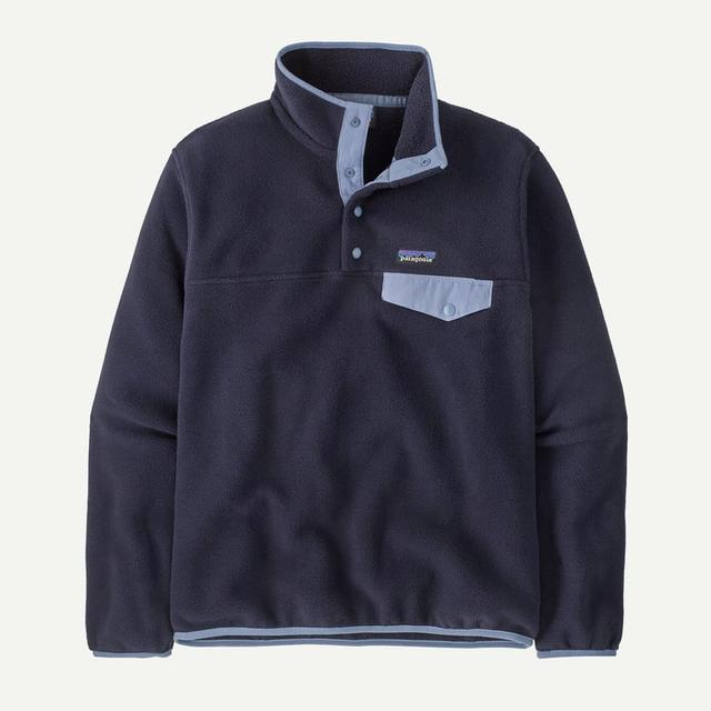 Patagonia Womens Lightweight Synch Snap-T Pullover sunken blue