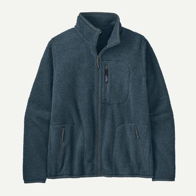 Patagonia Mens Reclaimed Fleece Jacket summit blue