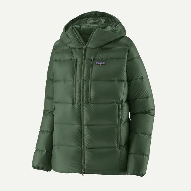 Patagonia Mens Pat M Fitz Roy Down Hoody Canopy Green