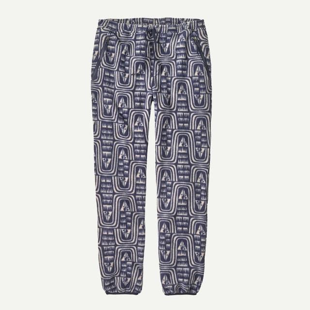 Patagonia Mens Pat M Synch Pants Flow/Sunken Blue