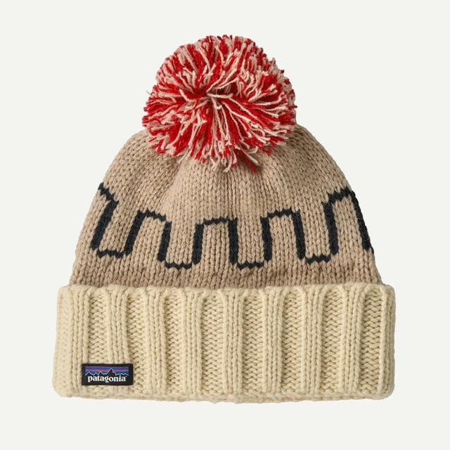 Patagonia Womens Snowbelle Beanie flow break: seabird grey