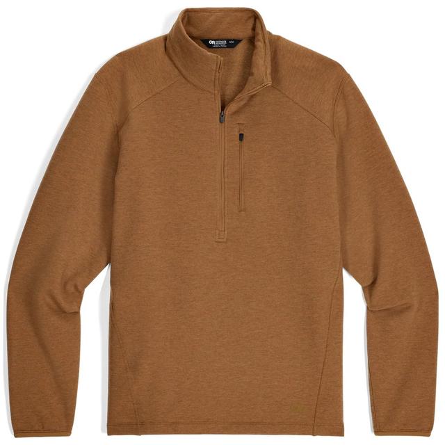 Outdoor Research Mens Crescent Fleece Half Zip Bronze