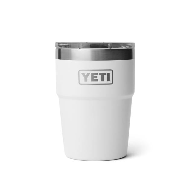Yeti Rambler 16 Oz Stackable Cup White White