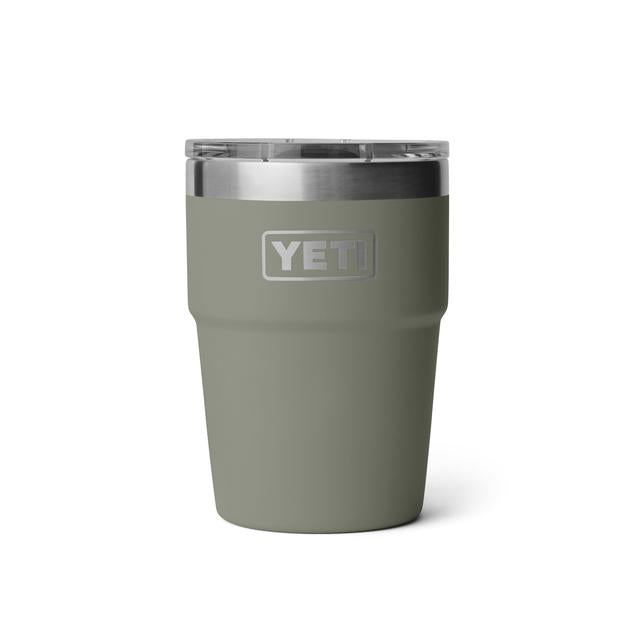 Yeti Rambler 16 Oz Stackable Cup Pampa Green