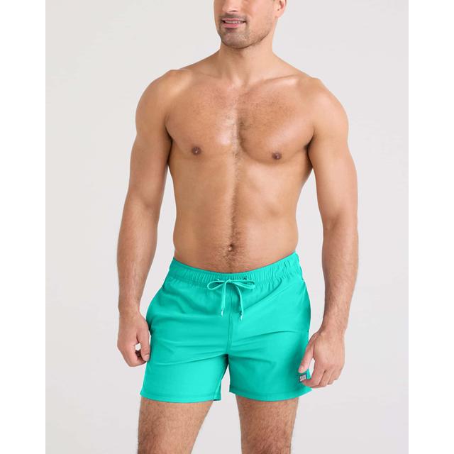 Saxx Oh Buoy 2n1 Swim Shorts Peacock