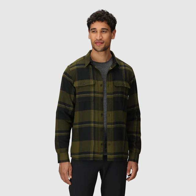 Outdoor Research Feedback Flannel Twill Shirt Skyline Plaid