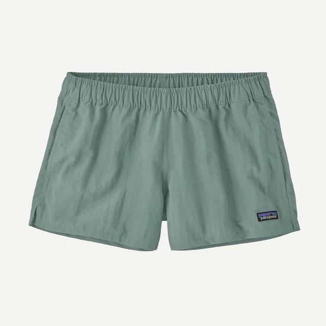 Patagonia Womens Barely Baggies Shorts blue sage