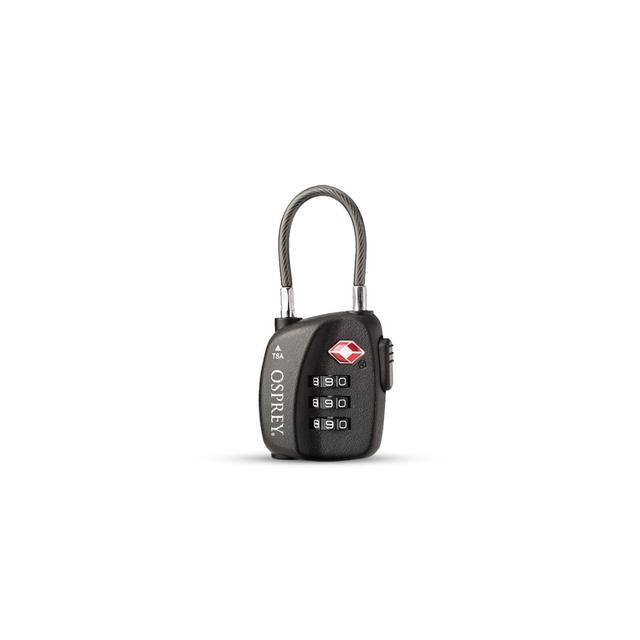 Osprey Packs Tsa Cable Lock Black