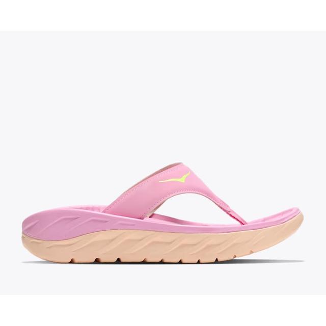 Hoka Ora Recovery Flip Bubble Gum/Tangerine Glow