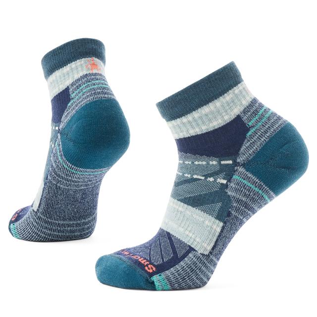 Smartwool Hike Light Cushion Margarita Ankle Socks Frosty Green