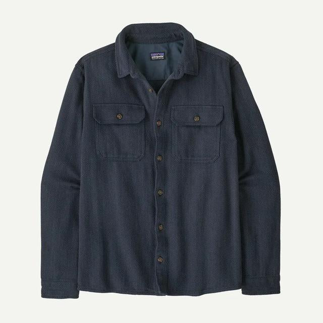 Patagonia Mens Fjord Loft Shirt mirror weave: summit blue
