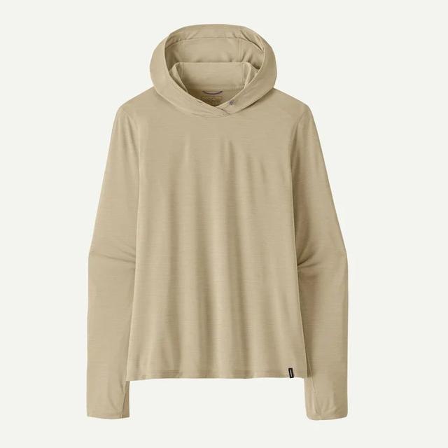 Patagonia Pat W Cap Cool Ultra Hoody Pumice: Dyno White X-Dye