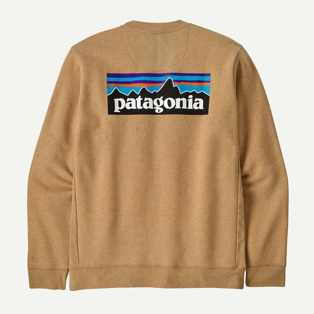 Patagonia Unisex P-6 Logo Uprisal Crew Sweatshirt talon gold