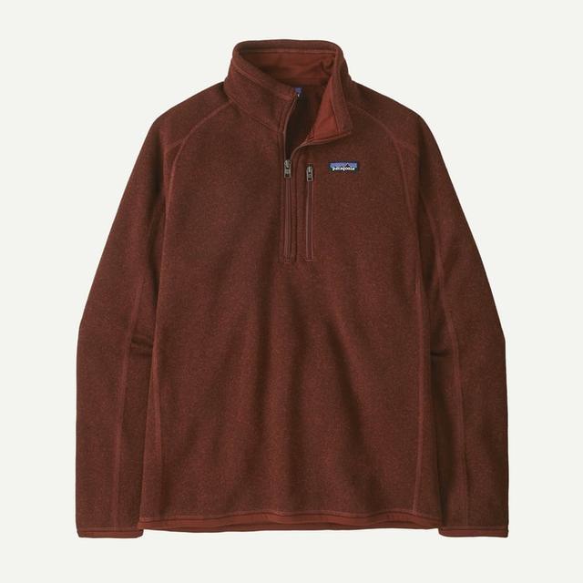 Patagonia Mens Better Sweater Quarterzip dried vanilla