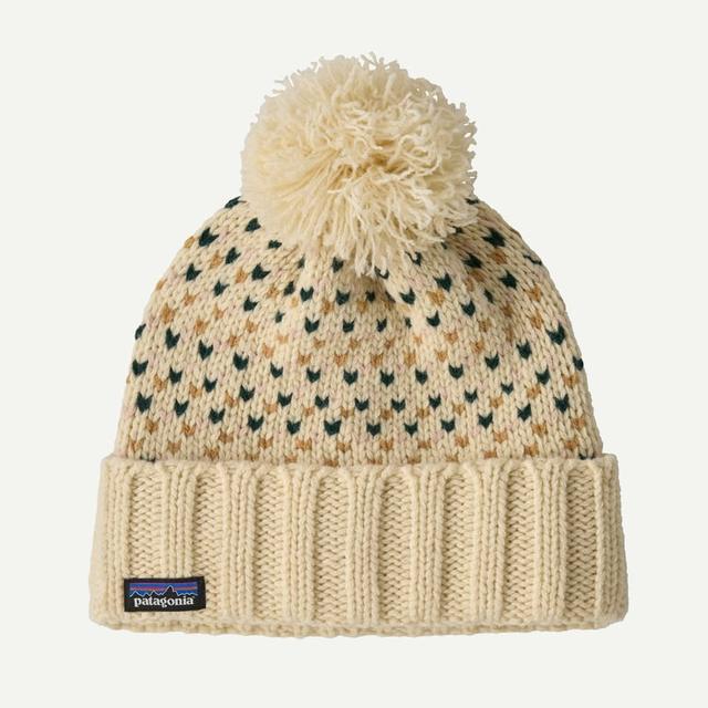 Patagonia Womens Snowbelle Beanie confetti: natural