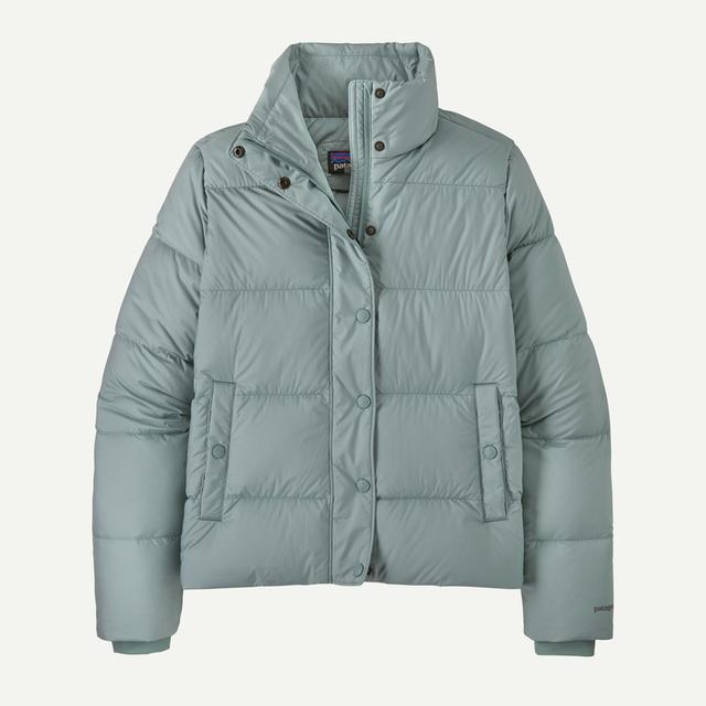 Patagonia Pat W Silent Down Jkt Thermal Blue