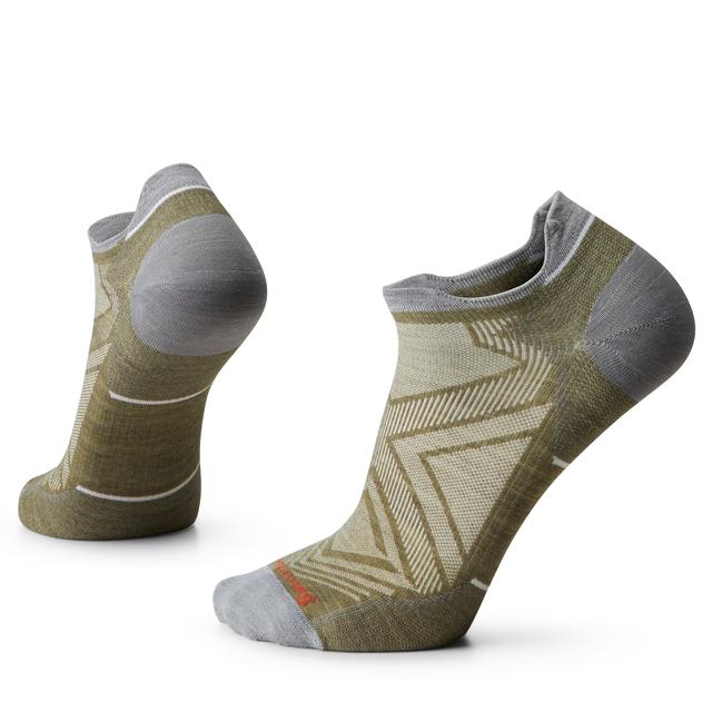 Smartwool Run Zero Cushion Low Ankle Socks Winter Moss