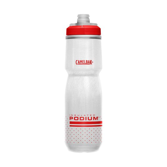 Camelbak Podium Chill‚ 24oz Bike Bottle Fiery Red White