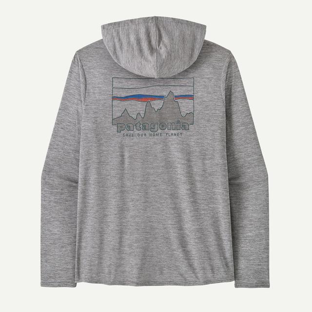 Patagonia Pat M Cap Cool Daily Graphic Hoody 73 Skyline: Feather Grey