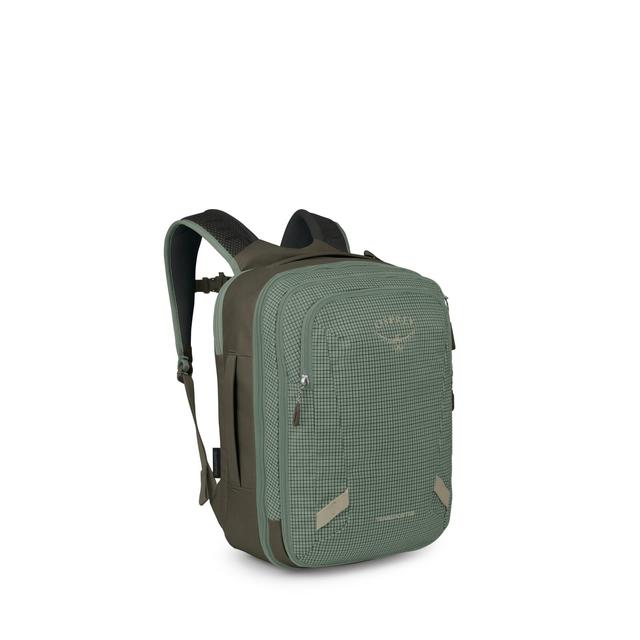 Osprey Packs Transporter Expandable Travel Pack 26+6 Pine Leaf-Earl Grey
