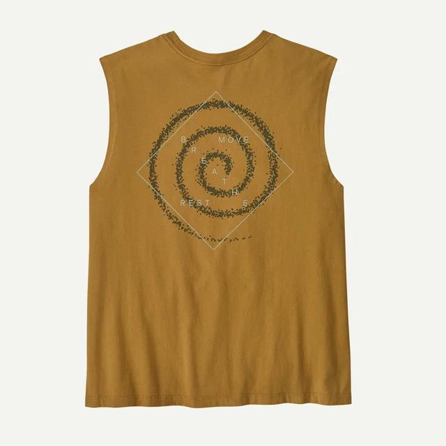 Patagonia Womens Multi-pitch Boxy Tank Bobcat Brown