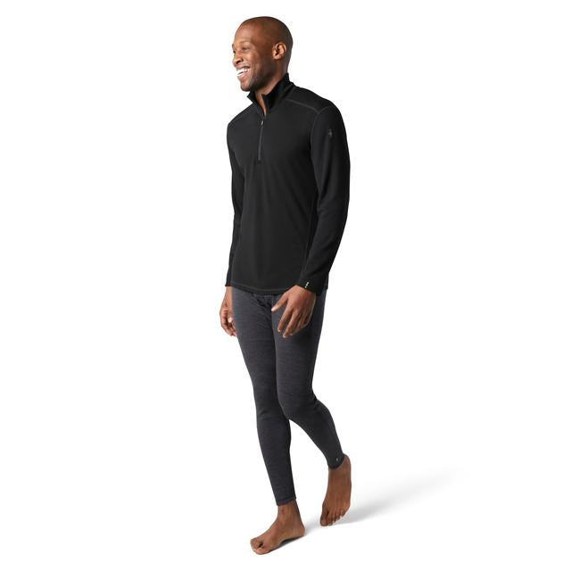 Smartwool Sw M Merino Classic Thermal Baselayer 1/4 Zip Black
