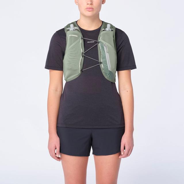 Salomon Active Skin 4 Set Running Vest aurel Wreath/Lily Pad / L