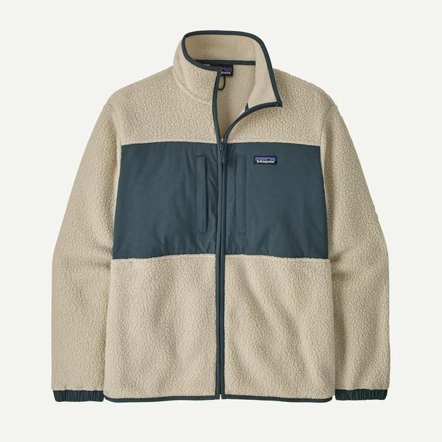 Patagonia Mens Pat M Retro Pile Patch Jkt Pelican