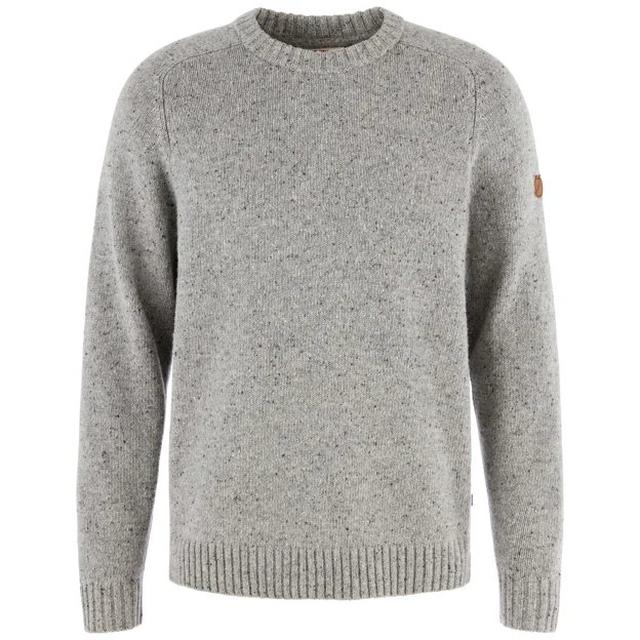 Fjallraven Mens Fr M Ovik Neps Knit Sweater Grey