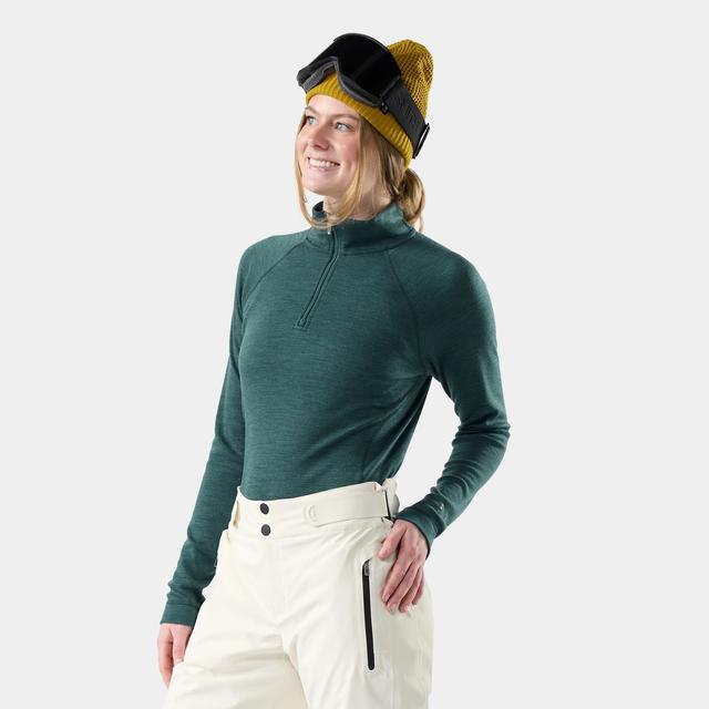 Smartwool Classic Thermal Merino Base Layer 1/4 Zippers Top Nightfall Fair Isle Fun