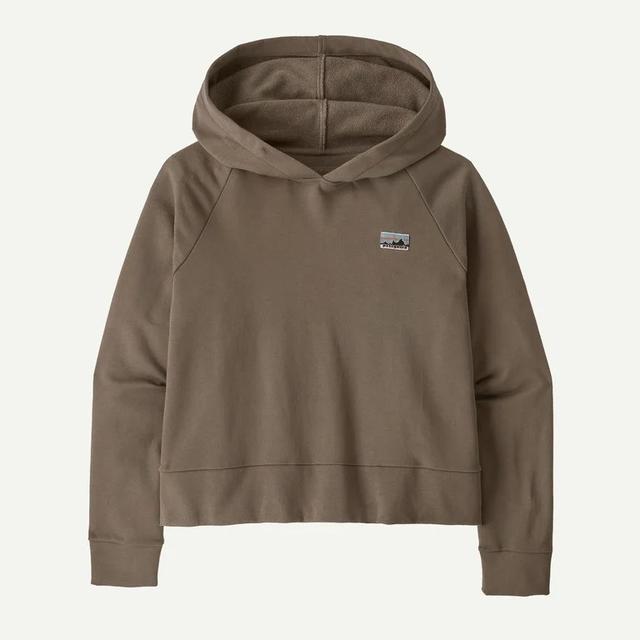 Patagonia Womens Regenerative Organic Certified Cotton Essential Hoody marlow brown
