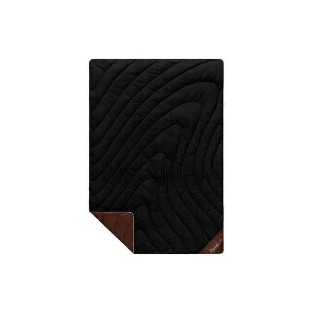 Rumpl Campfire Puffy Blanket Black/Mocha