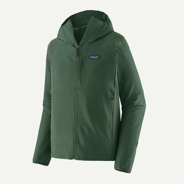 Patagonia Mens R1 Techface Hoody canopy green