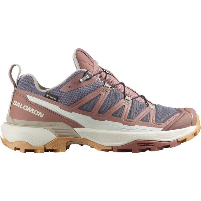 Salomon Womens X Ultra 360 Edge GTX Excalibur/Burlwood/Silver Cloud