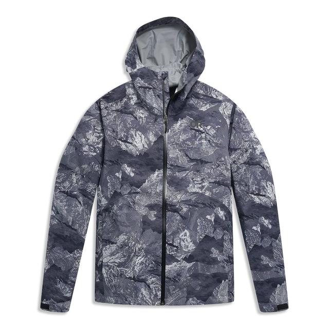 Outdoor Research Stratoburst Stretch Rain Jacket Black Baker Print